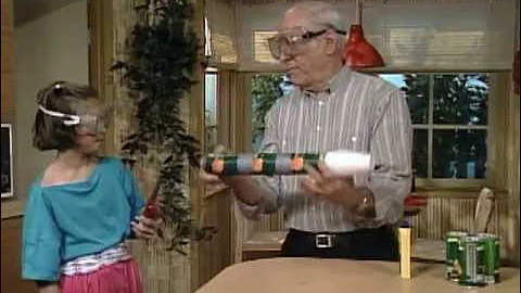 Build An Orange Juice Cannon - Mr. Wizard's Supermarket Science