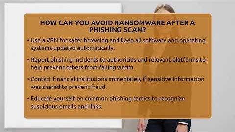 How Can You Avoid Ransomware After A Phishing Scam? - Everyday-Networking