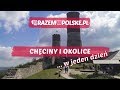 ZAMEK W CHĘCINACH, JASKINIA RAJ, SKANSEN W TOKARNI, CENTRUM LEONARDO ...W JEDEN DZIEŃ