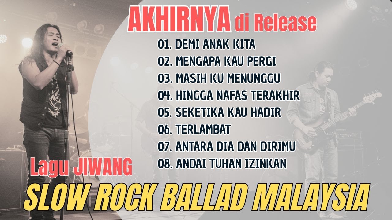 ALBUM SLOW ROCK BALLAD MALAYSIA PALING SEDIH 😭 | Lagu Jiwang Menyentuh Hati 2025