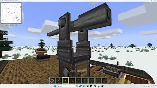 How to make a tank in Create mod 😎 #minecraft #minecraftbuilding #createmod #subscribe #fun 