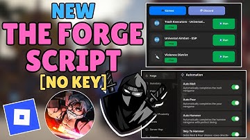 [New] The Forge *Roblox* Script | No Key “Auto Forge, Auto Attack, Infinite Jump & Much More | Delta
