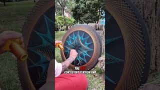 Watch Chaos Become Art With String #StringArt #ThreadSkills #SkillZen #GeometricDesign