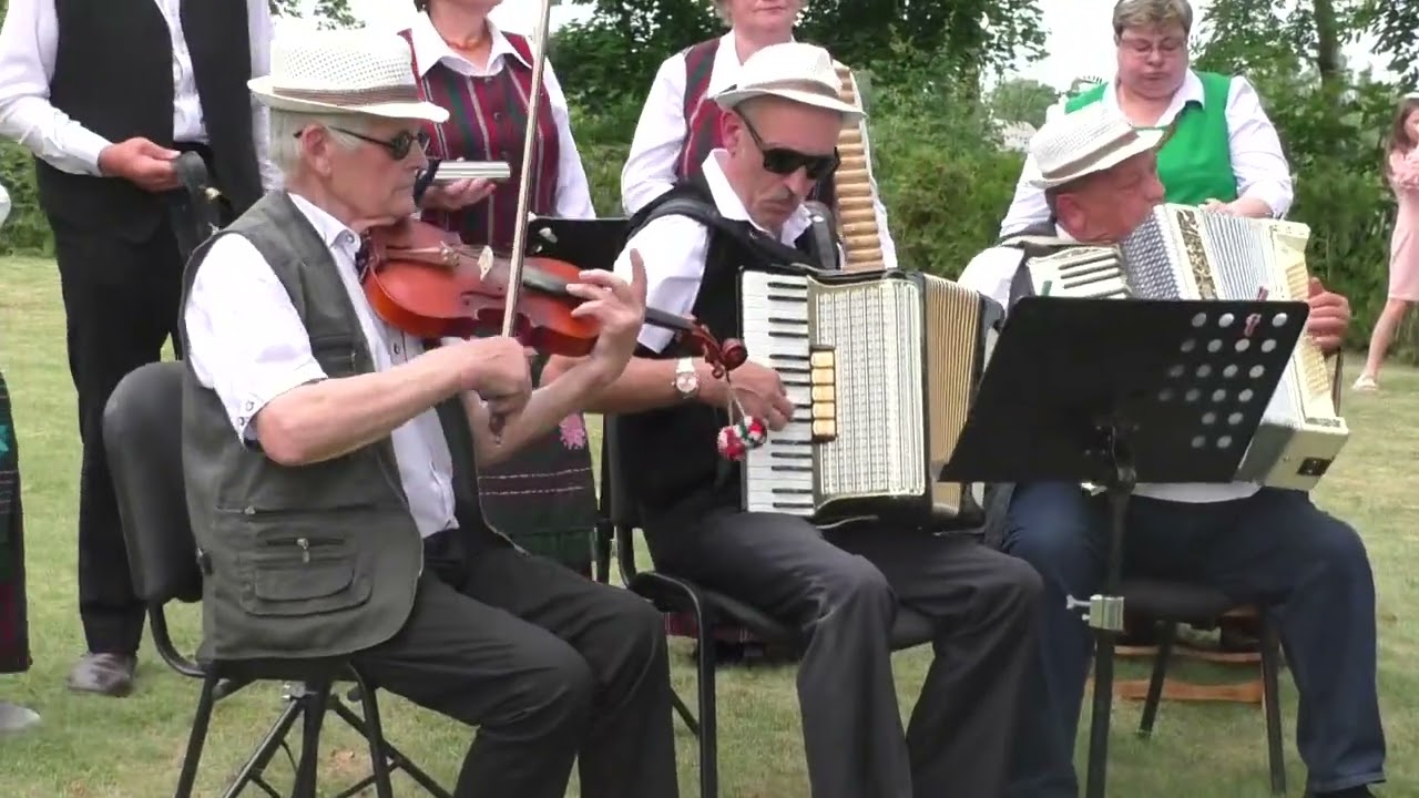 Vilkaviškio raj.Didvyžiai , šv. Leono atlaidai , pakermošis , Gudelių kapela ,,GUDELIAI''.2025.07.06