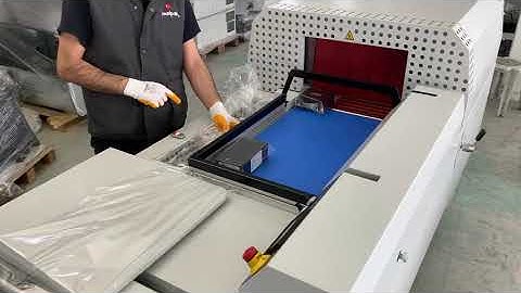 Phone Boxes Packaging   MARİPAK   TMC PRO Semi Automatic L Sealer Shrink Wrapping Machine