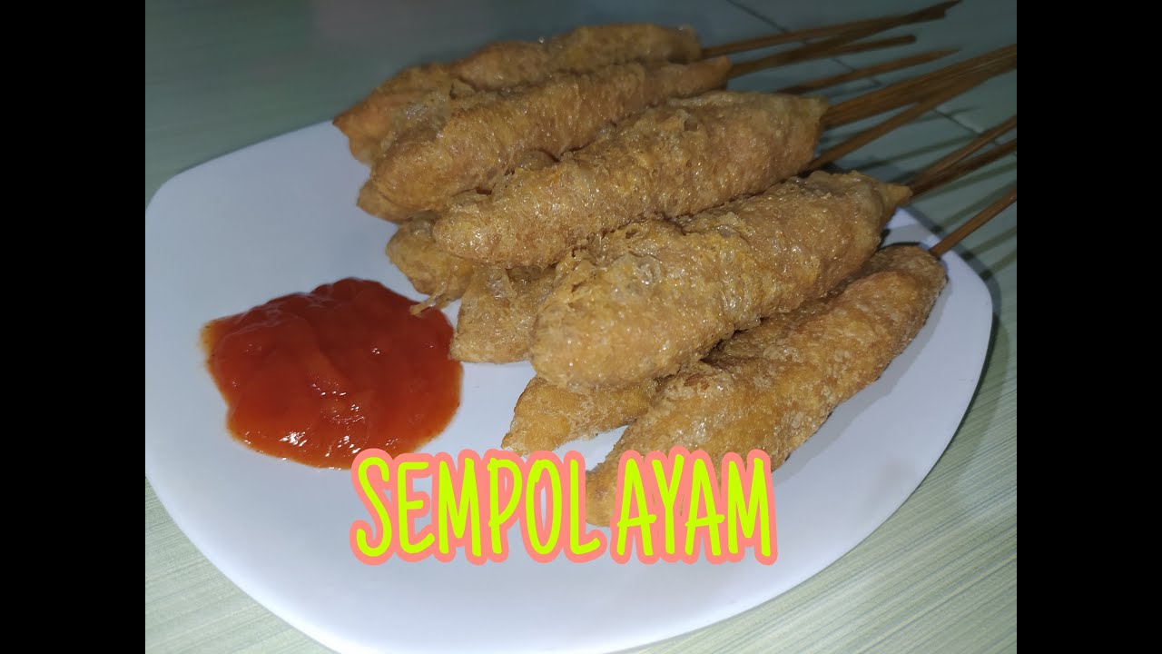  RESEP  CEMILAN  SEMPOL AYAM  GURIH YouTube