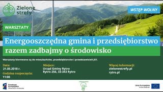 Warsztaty Energooszczędna Gmina I Przedsiębiorstwo - Razem Zadbajmy O Środowisko