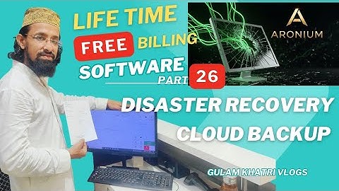 Aronium Data Backup Don