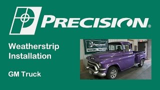 1955-1959 Chevy Truck Beltline Weatherstrip Installation 1955 1959 Chevy And Gmc Truck Parts