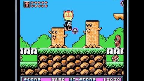 GSCentral.org - Felix The Cat (NES) - Every Stage Flying Mode (PAR)