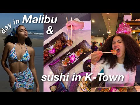 WEEKLY VLOG | GRWM, Beach Day in Malibu, Sushi in K-Town, Acting Auditions, & Moreee