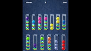Ball Sort : Puzzle game Level 561 - 570 Walkthrough | PuzzleChallenge ✔️