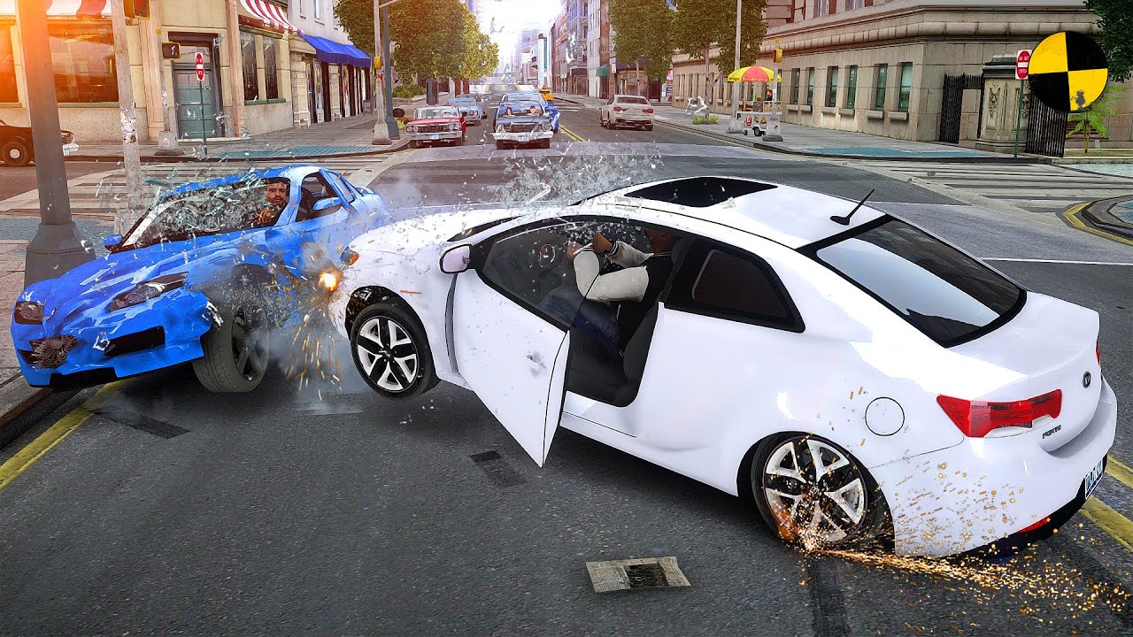 GTA 4 Car Crashes Compilation Ep.54 - YouTube