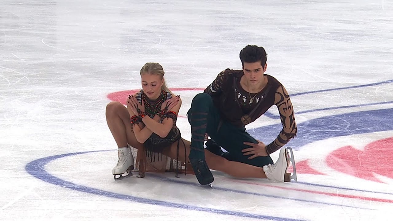 Софья Леонтьева - Даниил Горелкин. Произвольный танец. Магнитогорск. Гран-при России 2025/26