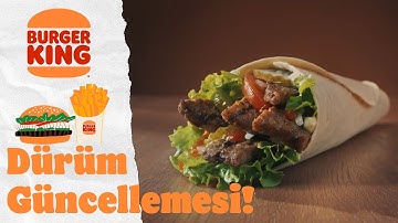 Burger King®️’den Dürüm Güncellemesi!