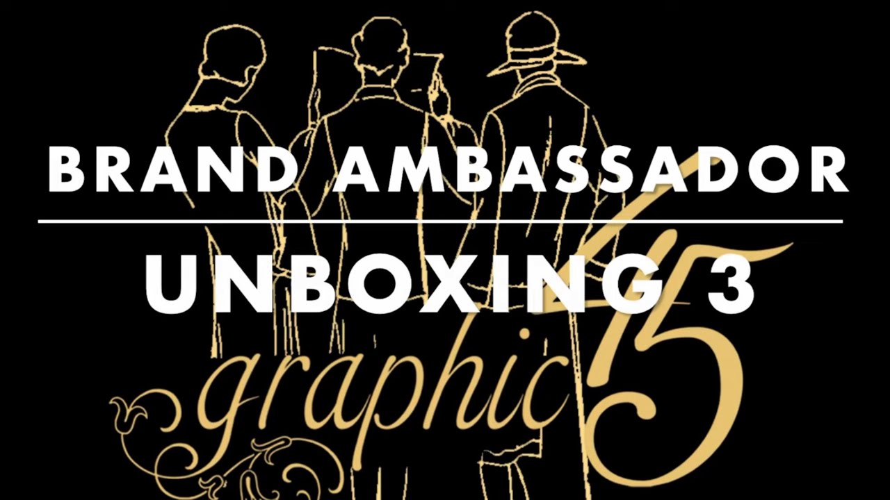 Graphic 45 Brand Ambassador Unboxing Box 3 - YouTube