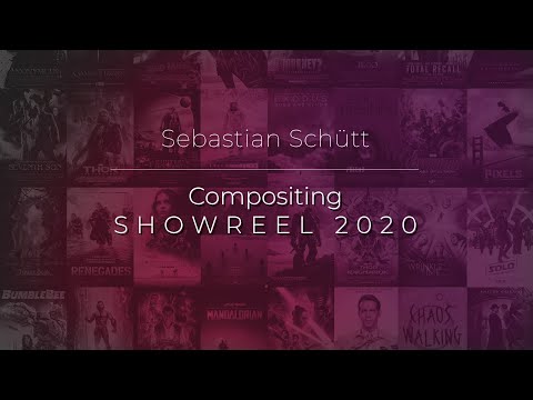 Sebastian Schütt - VFX Nuke Compositing Showreel 2020
