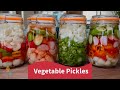 Crispy tangy and delicious easy vegetable pickles recipe