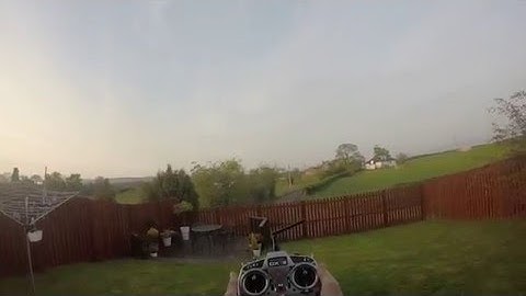 CC3D Tricopter First Flight