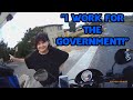 &quot;I Work For The Government!&quot; Australian Bikers vs Crazy, Angry People and Stupid Drivers #6