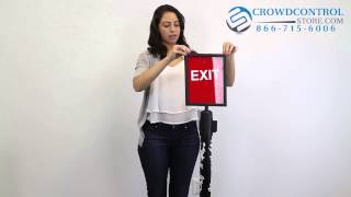 Custom Post Top Frame For Signature Series Stanchions