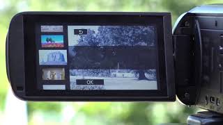 Canon HF R806 Camcorder Cinema effects demo