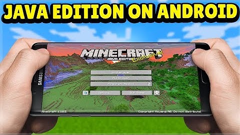 I Played Minecraft Java Edition On Mobile (And It