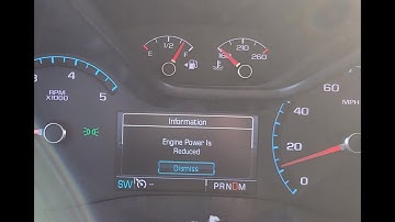 How to fix "reduced engine power" problem in Chevy, GMC, Terran, equinox, Buick Verona