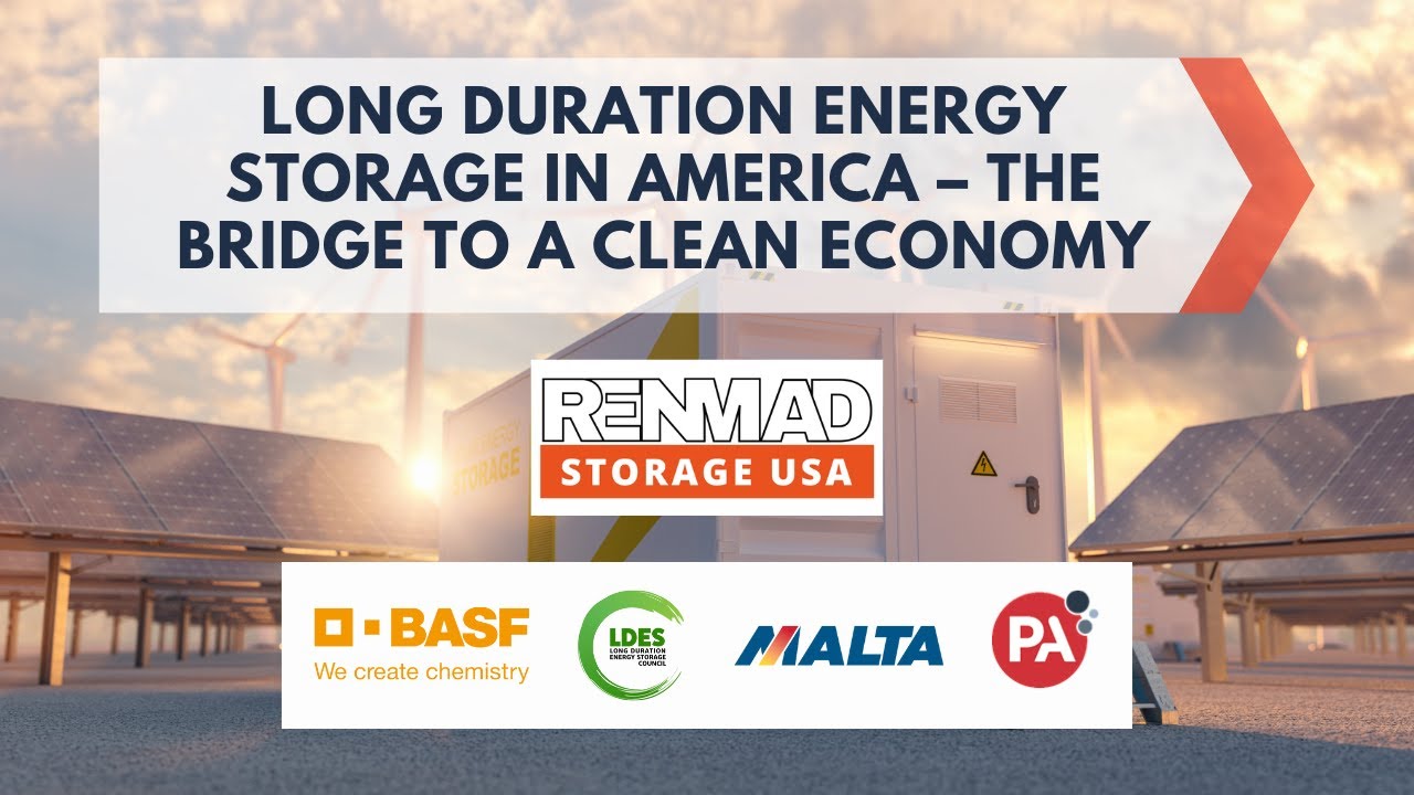 🟠 Long duration energy storage in America – the bridge to a clean economy 🟠