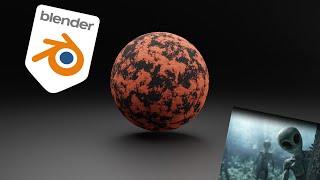 Alien Outer Space Landscape Material In Blender