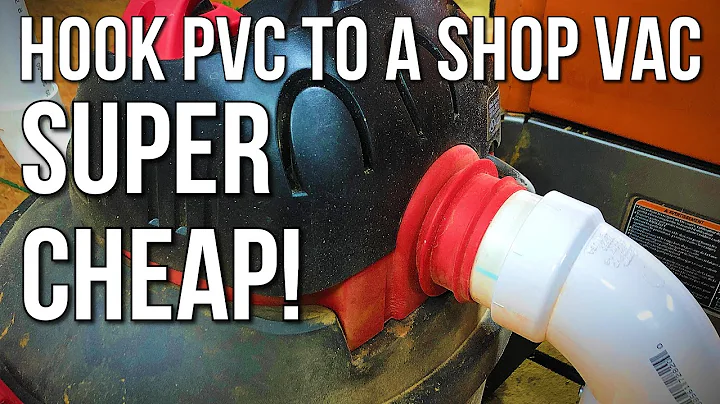 Save Money with DIY PVC Adapters for Dust Collection!