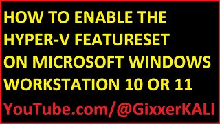 How to enable the Hyper-V hypervisor in Microsoft Windows 10 or 11 and create Virtual Machines free! How to enable the Hyper-V hypervisor in Microsoft Windows 10 or 11 and create Virtual Machines free!