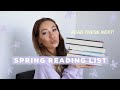 Spring Reading List 2021 📚 (read these next!!)