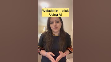 Build Fast Website using AI in 1 click | Best AI Website Builder Wide Canvas AI #viralshorts #ai