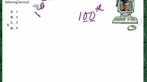 Praxis Application DEC040  Place value with decimal numbers