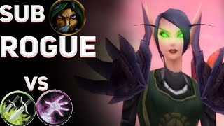 TBC Arena 2v2 Rogue Mage vs Warlock Rog 70 lvl WOW TBC Pshero