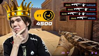 donk Became #1 FACEIT Already | 4500+ ELO