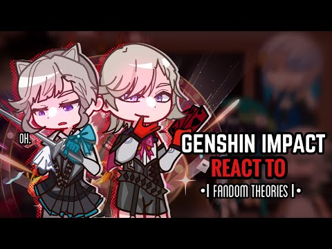 🩷✨ Genshin Impact React to Rogue on the Rock || Gacha Club ||