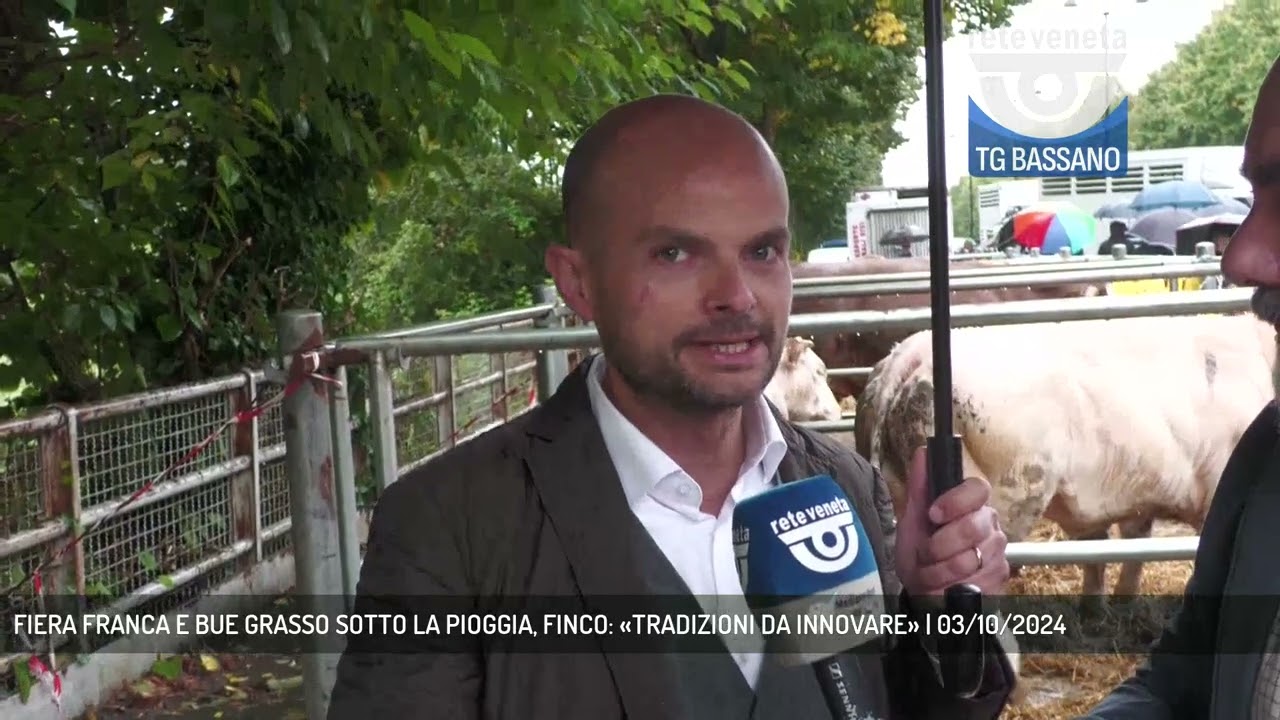 FIERA FRANCA E BUE GRASSO SOTTO LA PIOGGIA, FINCO: «TRADIZIONI DA INNOVARE» | 03/10/2024