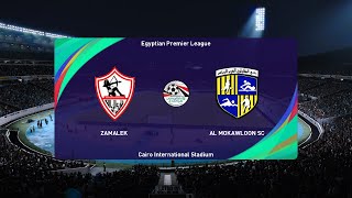 Zamalek SC vs Al-Mokawloon (25/09/2023) Egyptian Premier League PES 2021
