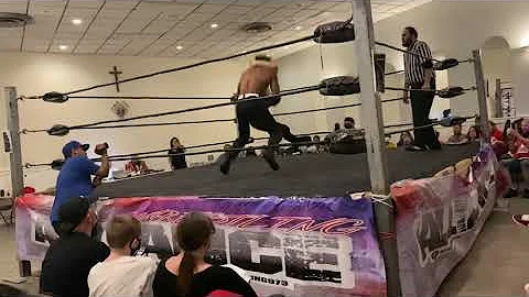 Tahir James vs Brandon Downey IWA undisputed break...