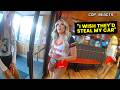 Woman Found At Hooters in Stolen Car...Cops Have a GREAT Day.