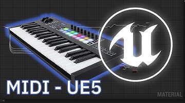 Use MIDI Keyboard in Unreal Engine 5 - Control UE with MIDI