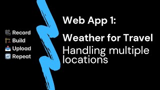 🗺️ Handling multiple locations 📍