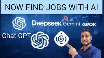How to Use ChatGPT, Gemini, Deepseek & Grok  AI tools for Job Hunting |FOUGHTY1