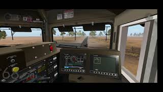 Trainz 3 BNSF SD70ACe cab ride