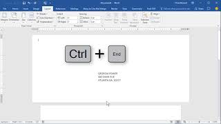 Word - Lose Blank Page After Inserting Envelope By Chris Menard