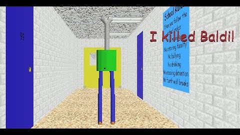 Bald Impostor Resustered. - Baldi