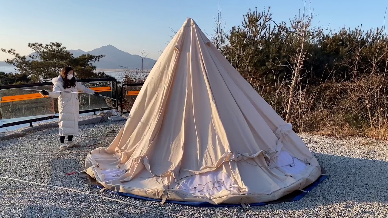 [캠핑Vlog] Nordisk 아스가르드12.6 피칭 / 꿀팁 소개 / 노을맛집