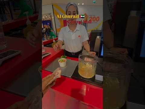 2 Aed Viral Ice cream Al Ghurail Central #shorts #dubai #icecream